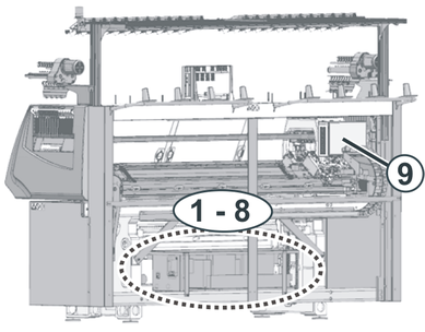 Rear side (without rear panel segments)