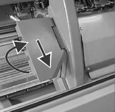 Mounting position of central lubrication