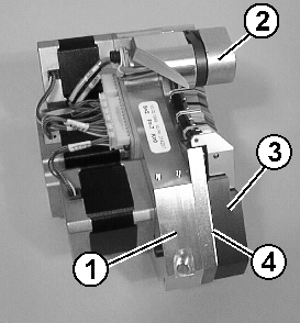 Housing of thread clamping and cutting device