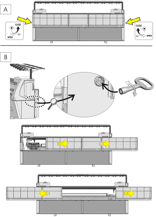 Sliding boards for ADF 830